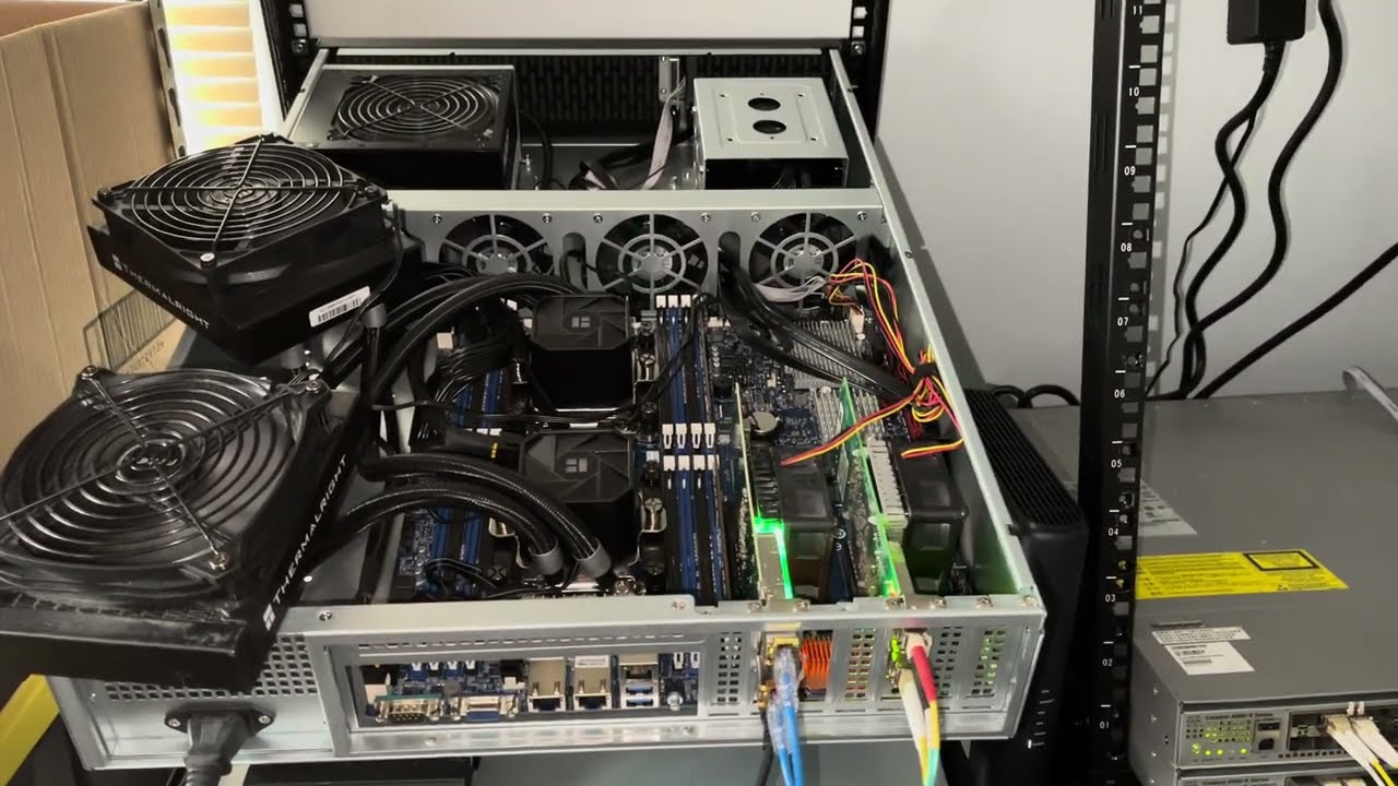 A brief tour of my lab #amcerting #HomeLab #LabSetup  #Infrastructure #ComputerNetworking