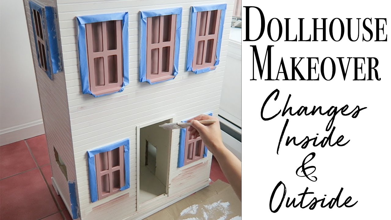 Dollhouse Makeover Ideas ~ Dollhouse Makeover Series (Video 3 of 6)