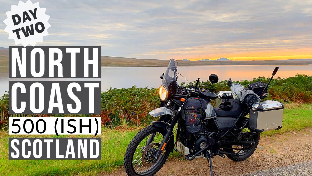 North Coast 500 (Custom) Day 2 - Royal Enfield Himalayan tours Scotland - 2020