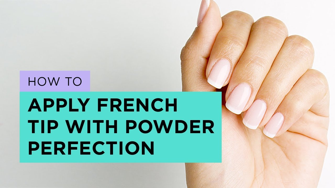 OPI Dip Powder French Tip Tutorial