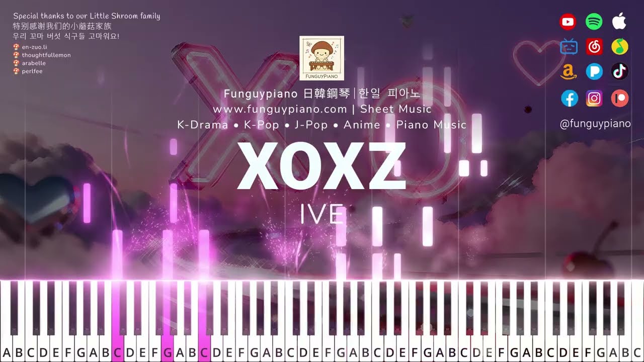 (Advanced Piano) IVE 아이브 「XOXZ」