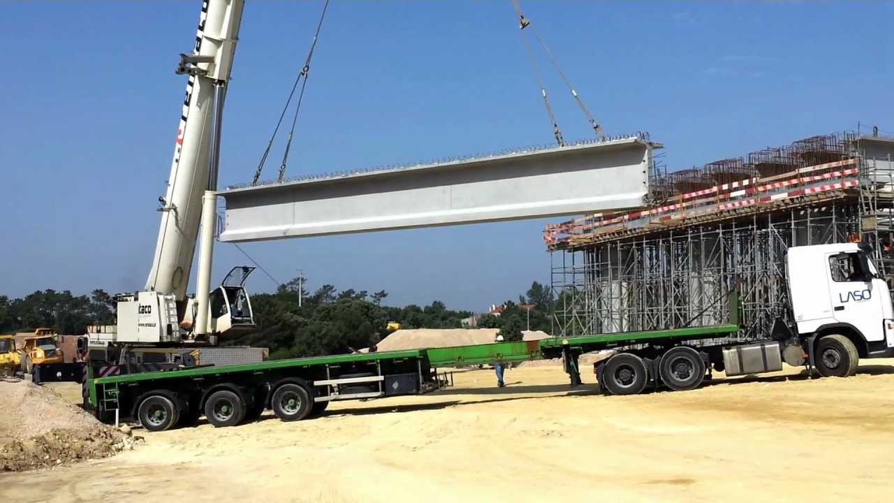 250 Ton Terex Demag crane in Portugal
