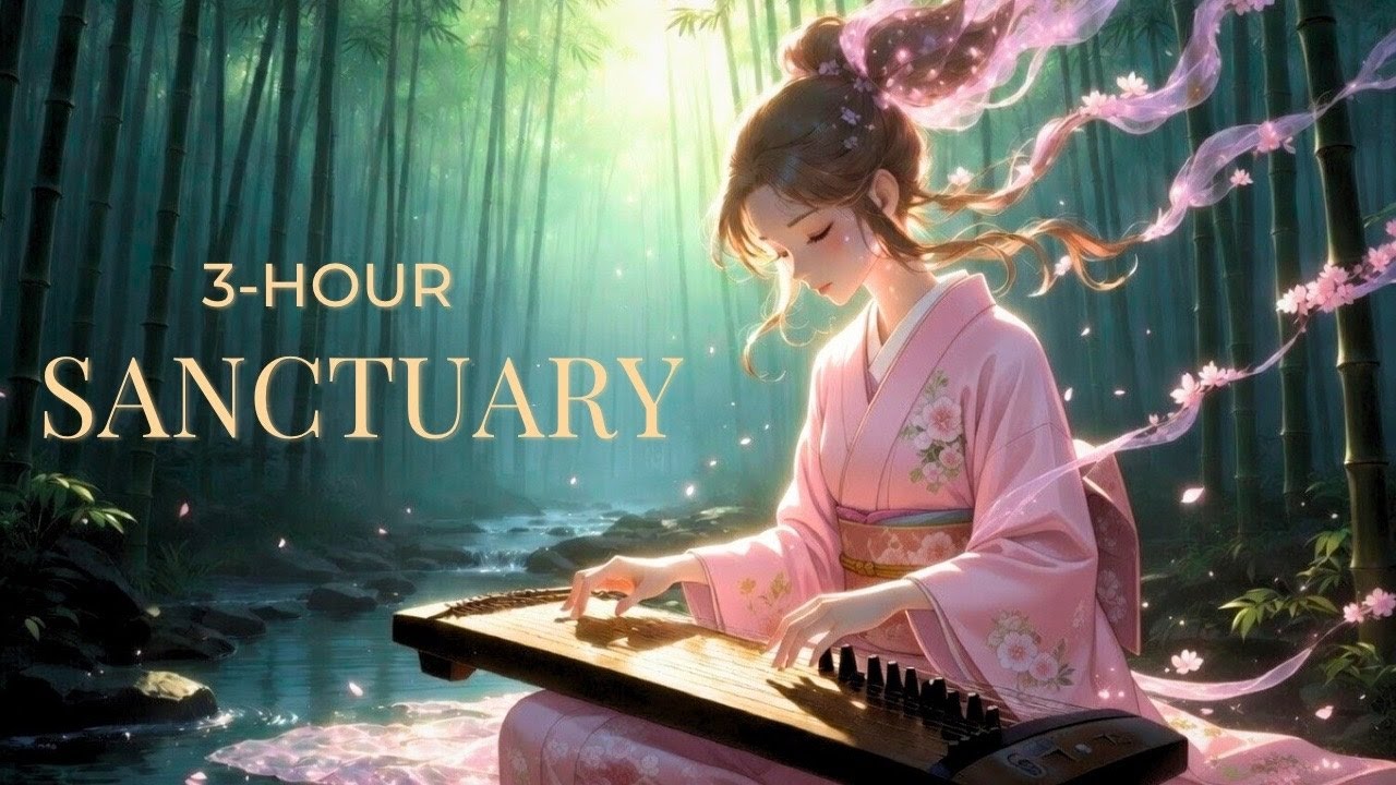 SANCTUARY | 3 Hours of Japanese Koto Music for Deep Focus & Inner Calm