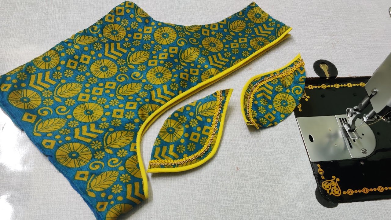 Blouse Design। Cutting and stitching।Back Neck Design ।