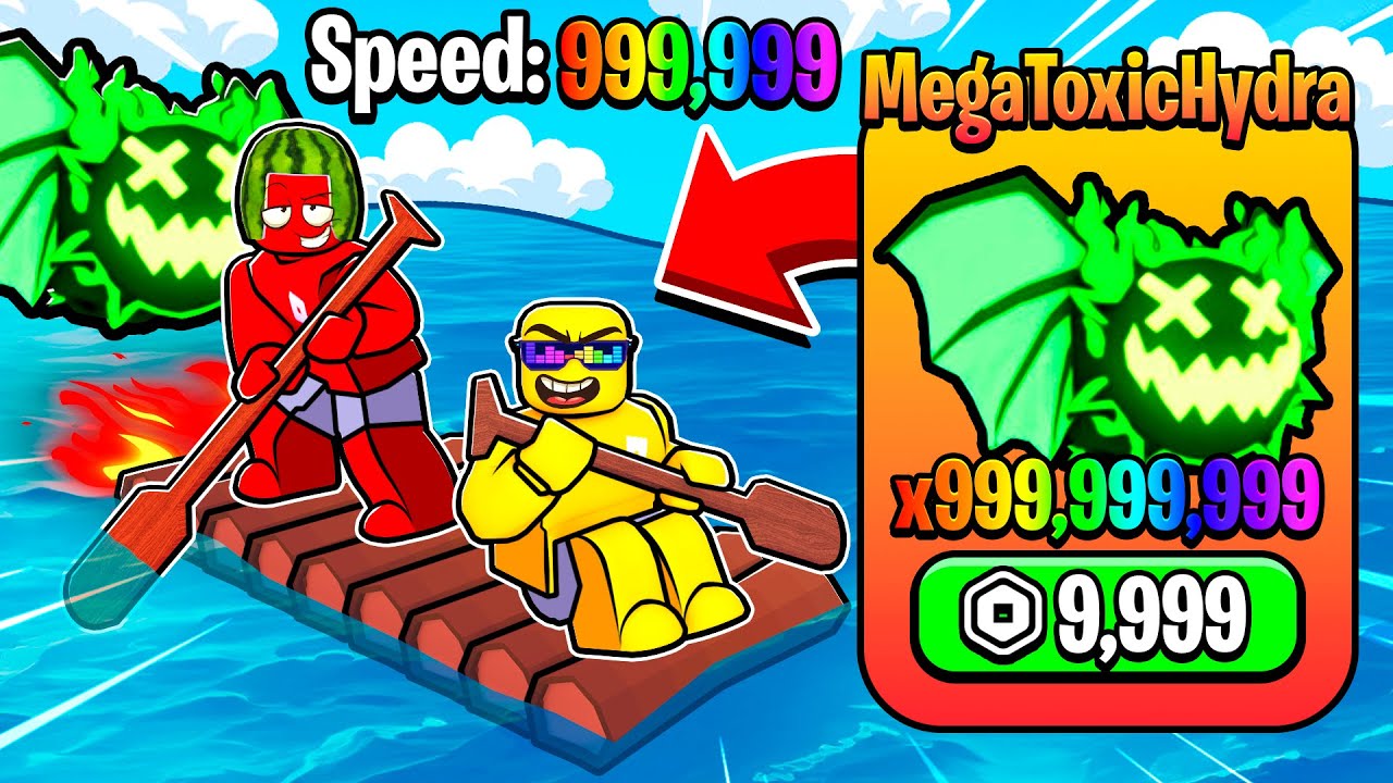 MAX LEVEL In Kayak Racing (Roblox)