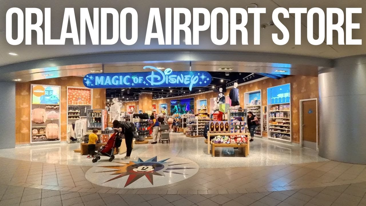 Inside the Magic of Disney Store at Orlando Airport (MCO)
