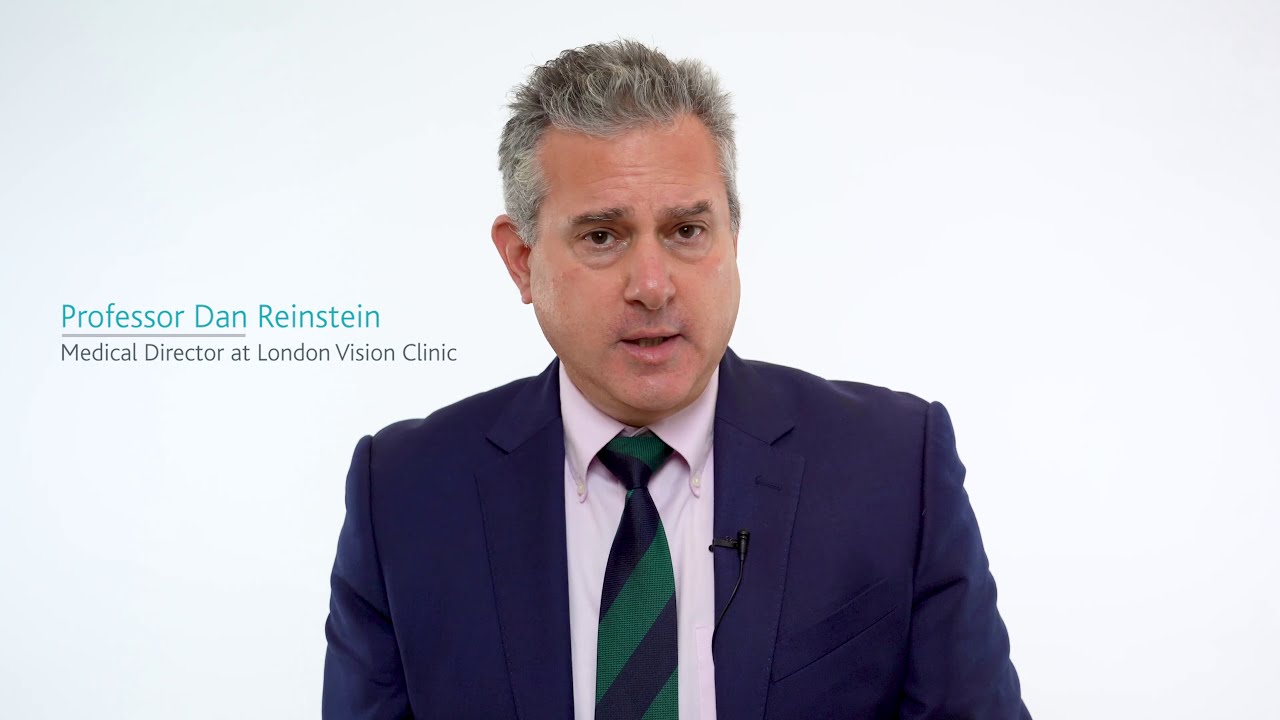 When would I be told ICL surgery is advised over laser eye surgery at London Vision Clinic?