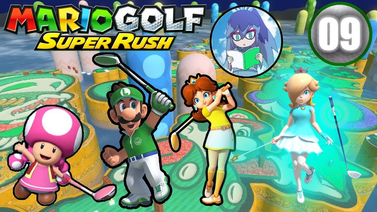 Mario Golf: Super Rush - Toadette VS Luigi VS Rosalina VS Daisy - Speed Golf | [LSF]Chaz