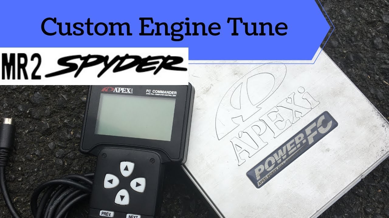 MR2 Spyder Gets a Power FC & Custom Tune