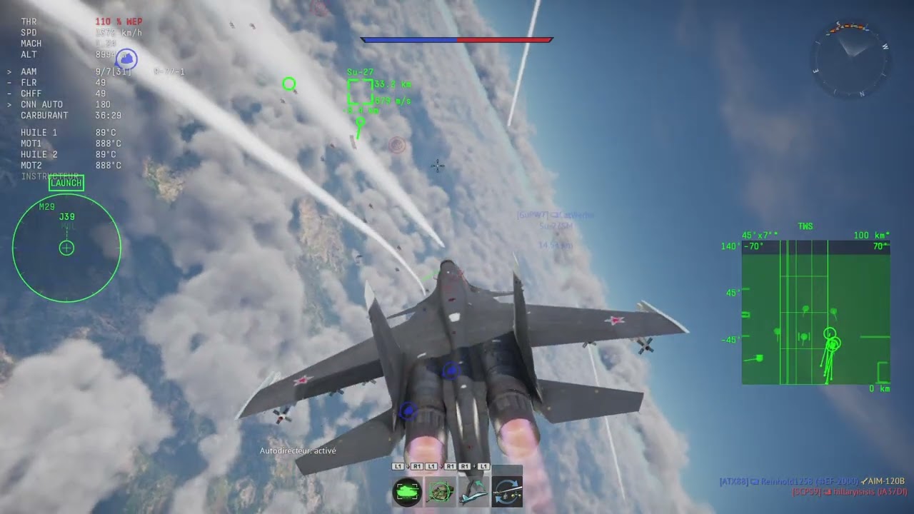 War Thunder : SU-30 SM 5 kills