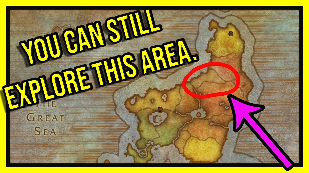 SECRET HIDDEN ZONE behind Stratholme! (and Beyond) in World of Warcraft