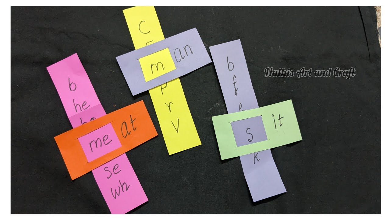 English Creative Activities for LKG & UKG/TLM/English TLM for primary school/@Nathisartandcraft 