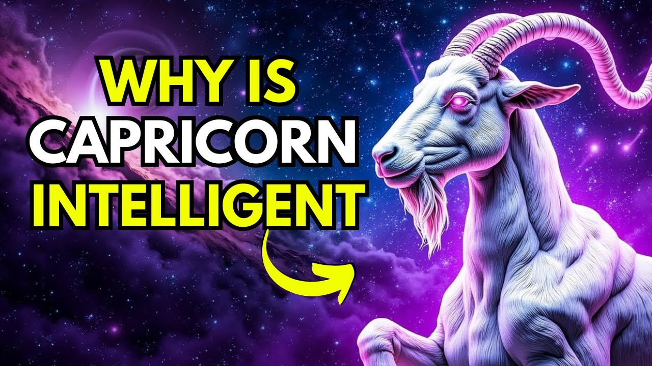 20 REASONS WHY CAPRICORN IS SO INTELLIGENT ♑