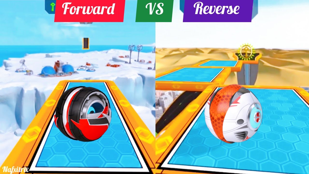 Gyrosphere Evolution ⏩ Forward VS ⏪ Reverse 🌹 Gyro Balls 💥 Nafxitrix Gaming #24