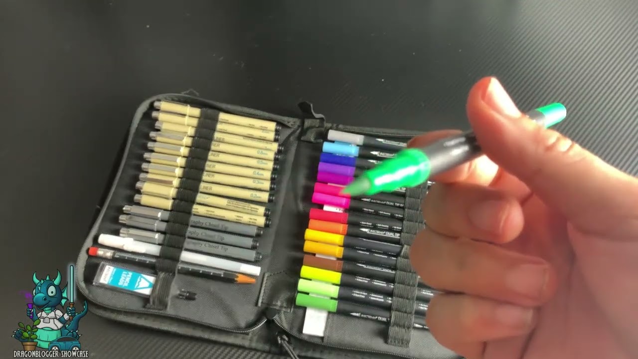 Showcasing NIL   Tech Fine Point Markers and Drawing Pens