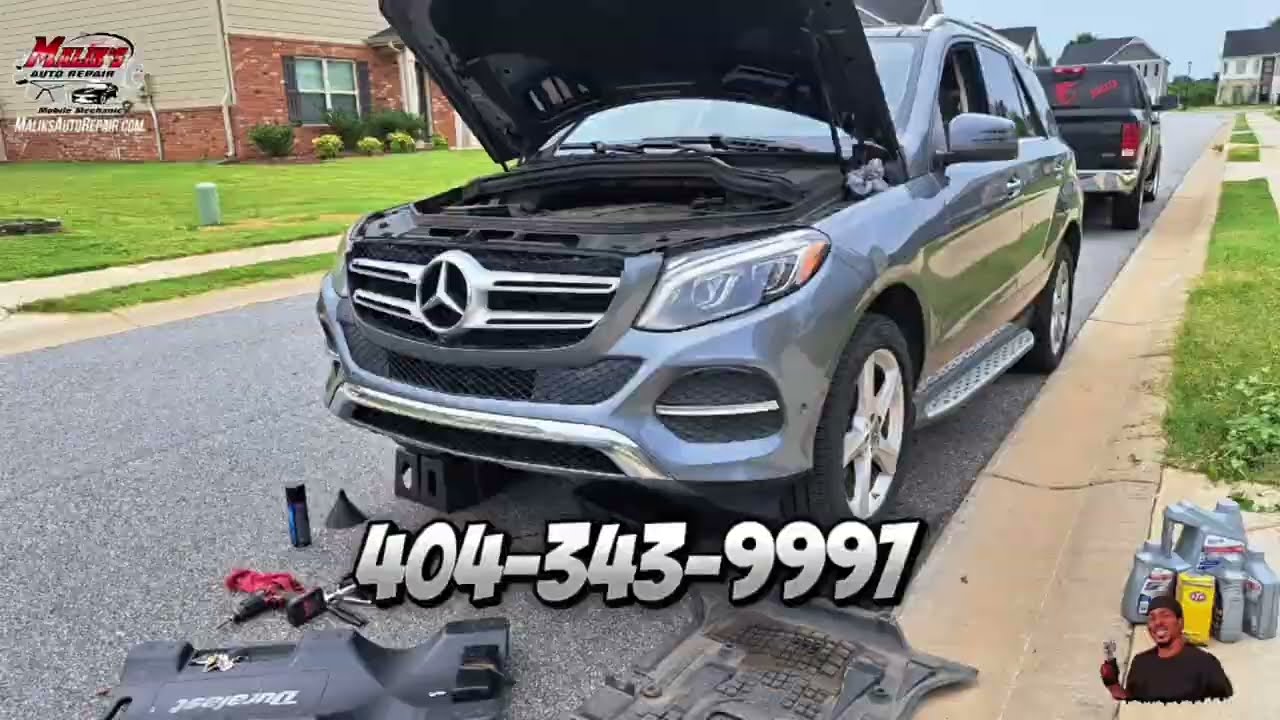 ЗАМЕНА МАСЛА | MERCEDES BENZ GLE 350 2017 | КАК ЗАМЕНИТЬ МАСЛО И ФИЛЬТР | Howto/Diy