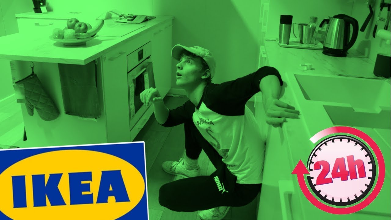 24 HOUR OVERNIGHT CHALLENGE IN IKEA!! *SUCCESS*