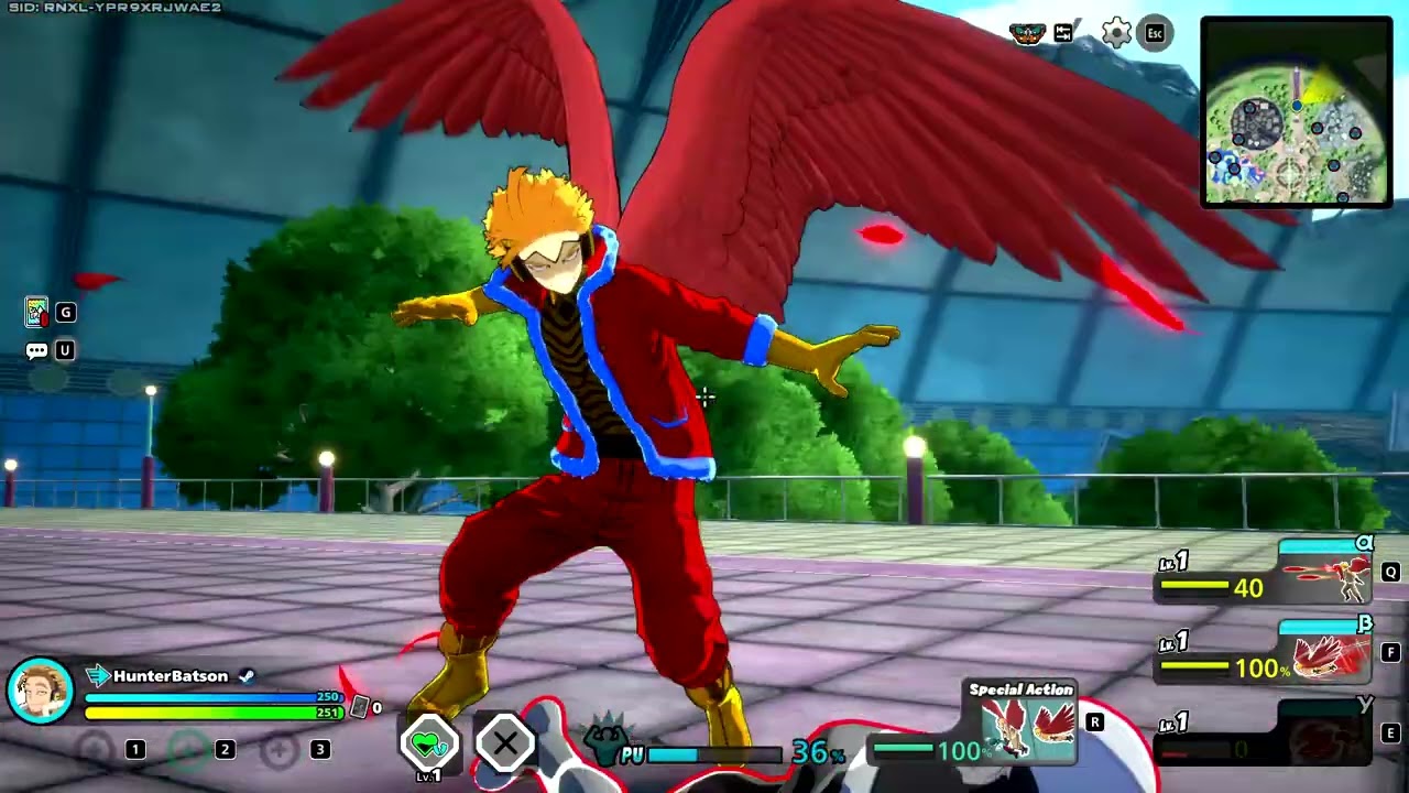 My Hero Ultra Rumble-Hawks (Original)-Attacks, Combos, and Specials