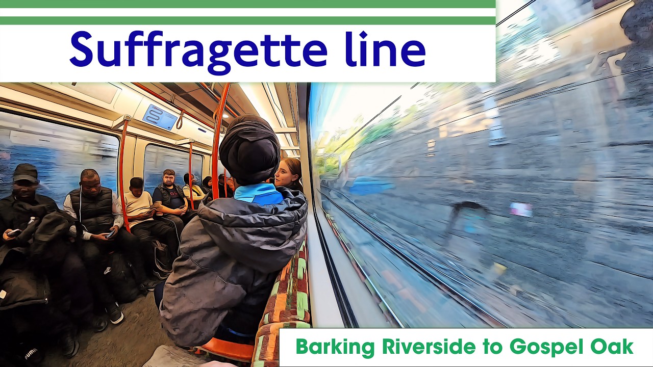 Barking Riverside to Gospel Oak | Suffragette Line Ride