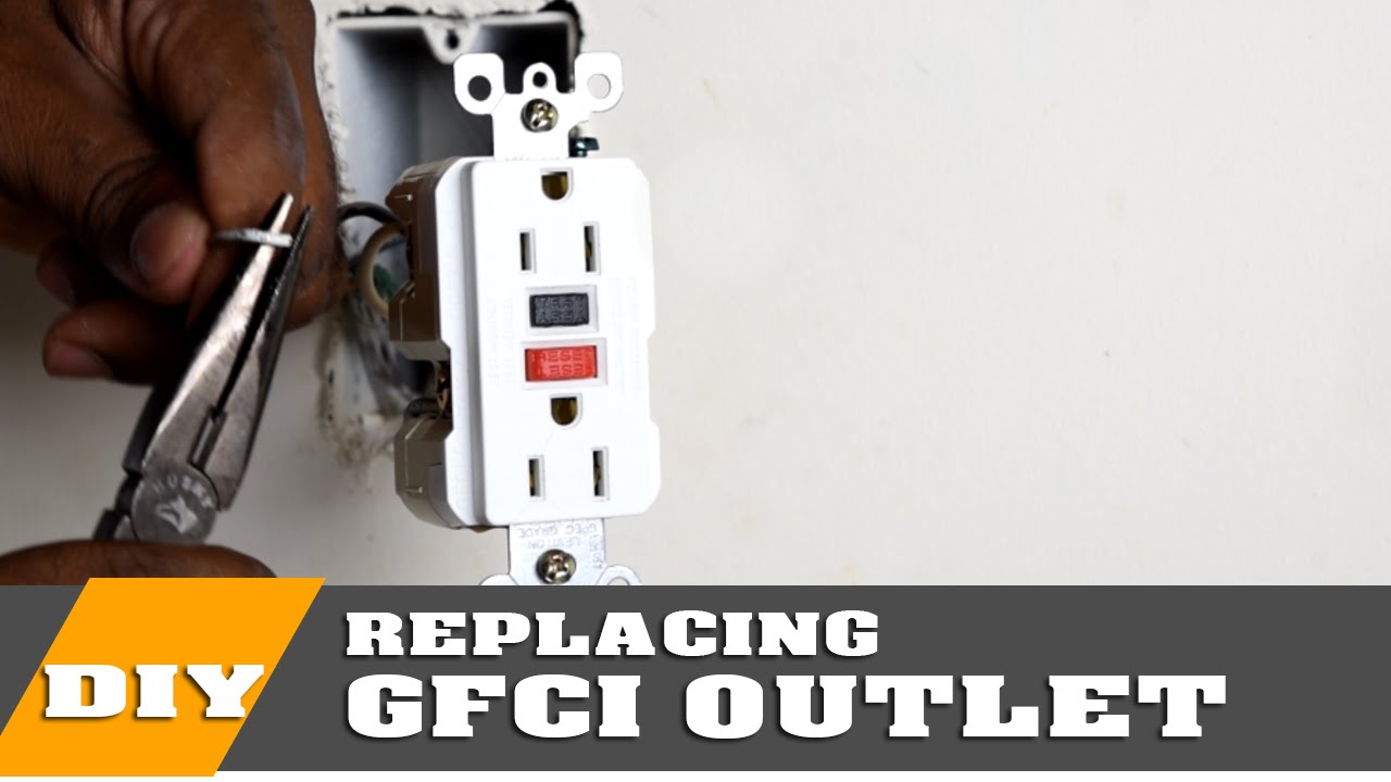 How to install or replace a GFCI Outlet