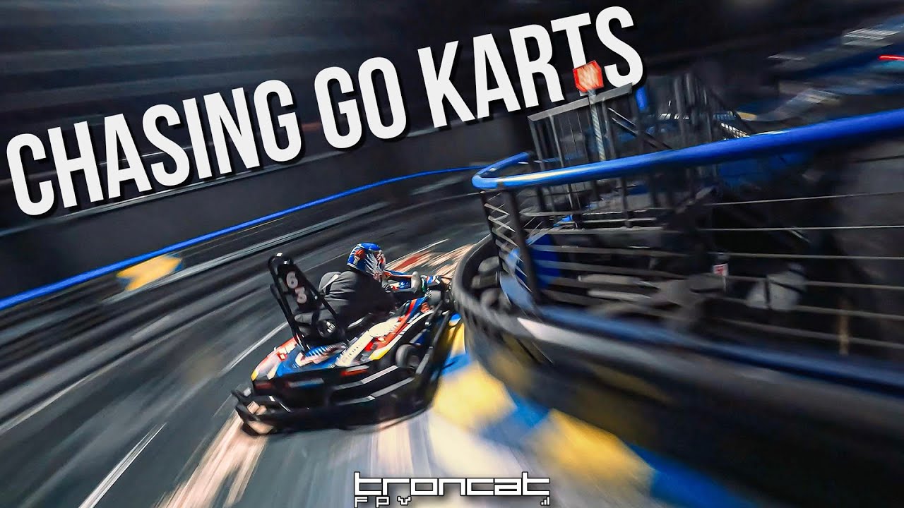 Go Kart FPV Chase - Supercharged Racing League