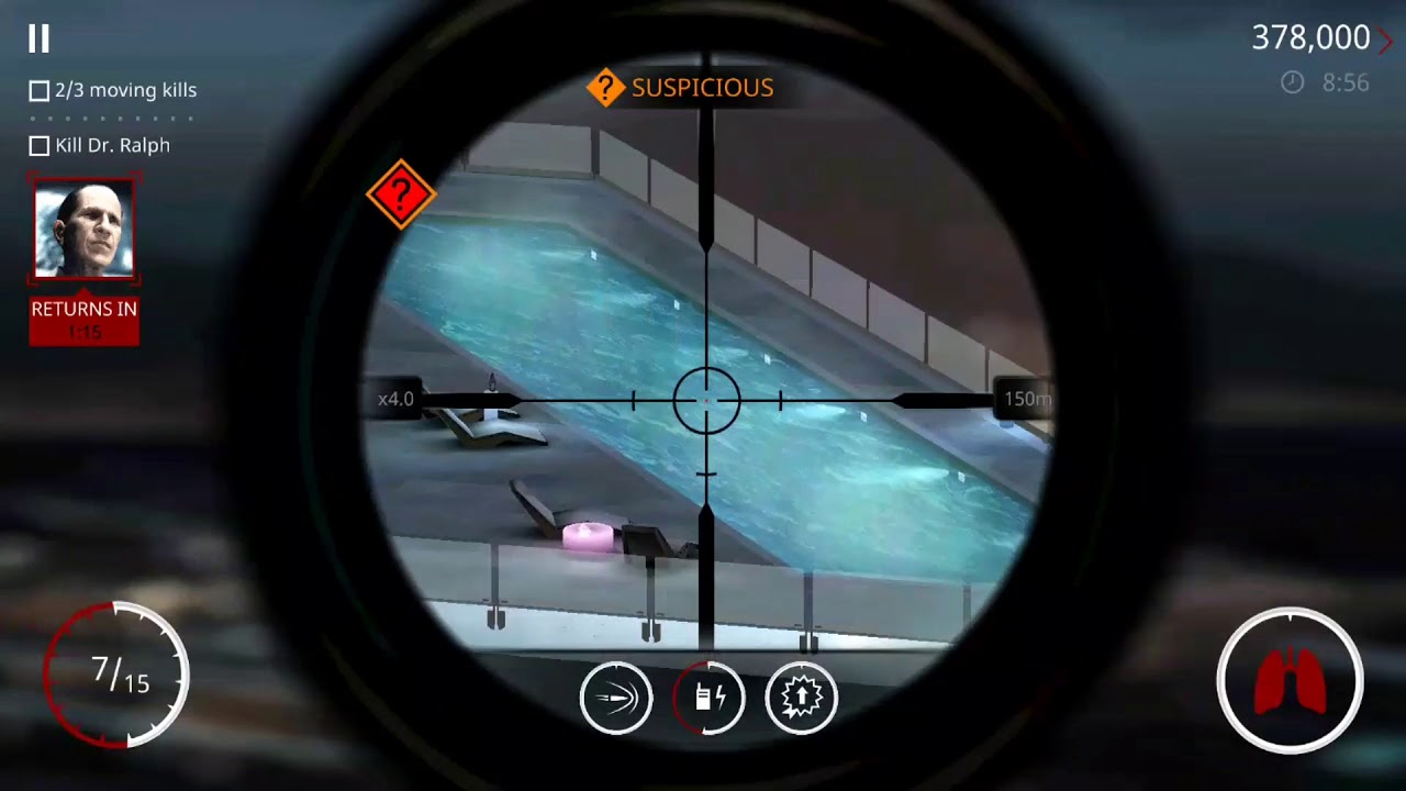 Hitman Sniper # 3 moving kills