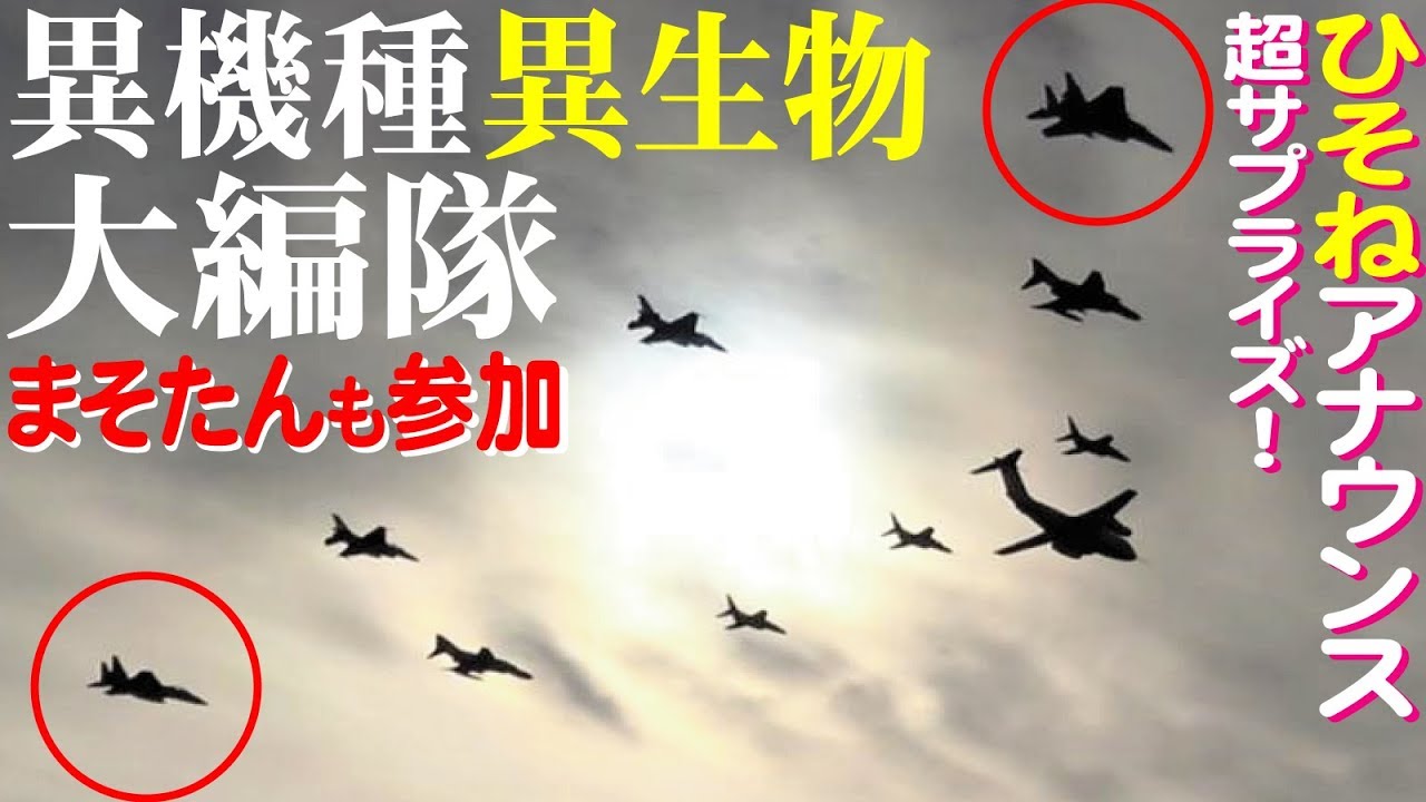 まそたん参加！異機種異生物大編隊！超サプライズ甘粕ひそね２曹アナウンス！岐阜基地航空祭2018