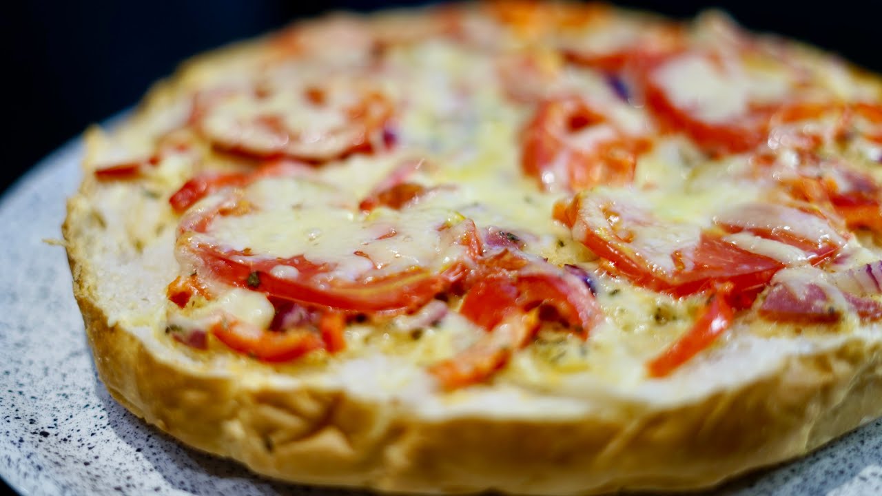 schnell Pizza selbst machen? / Schwaben Pizza / Pizza mit Fladenbrot /