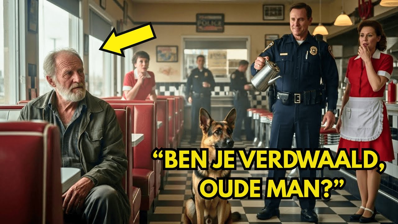 Corrupte agenten pesten een stille oude man — minuten later komen 50 USMC soldaten