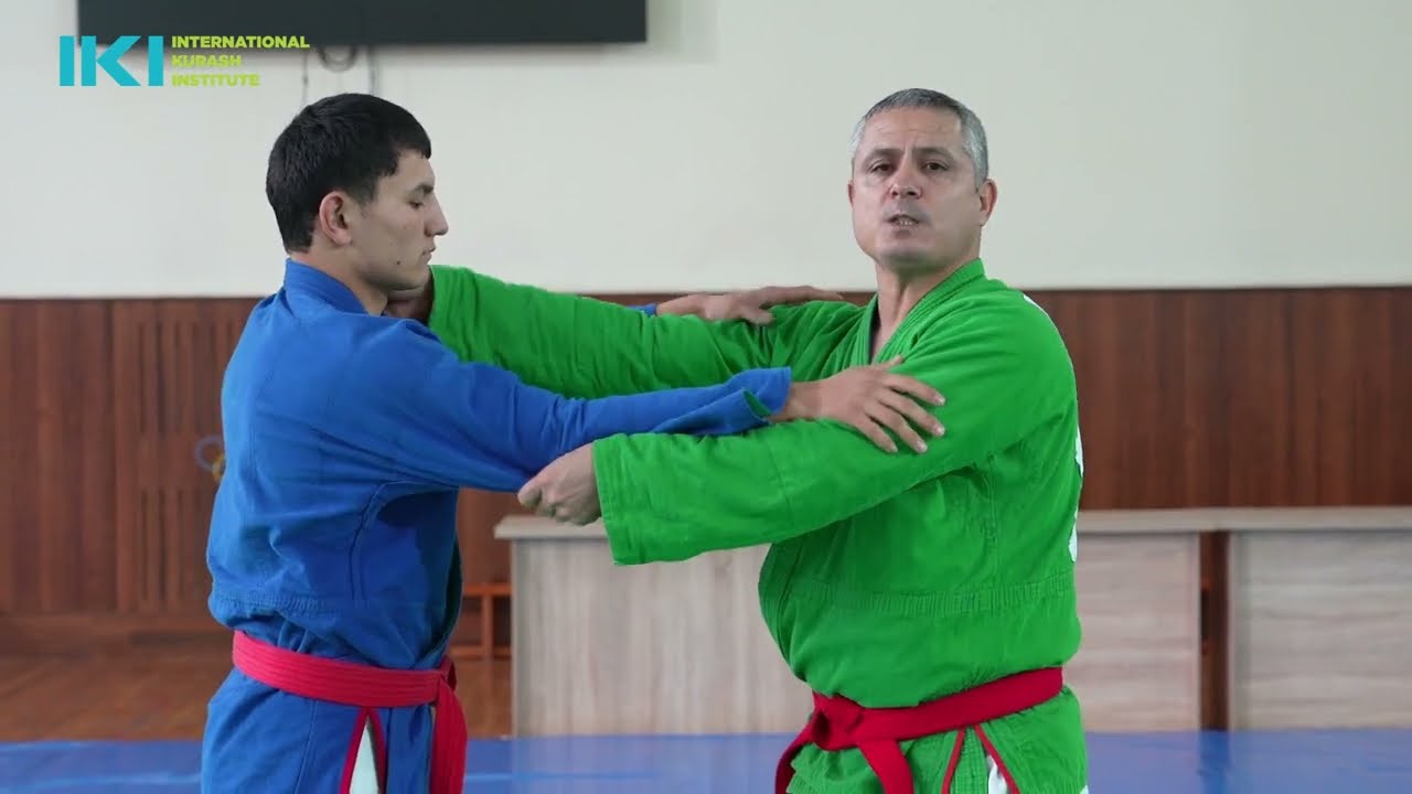 Kurash Usul: Group 5 - Yuklama, Technique 32 - Yeng yoqa