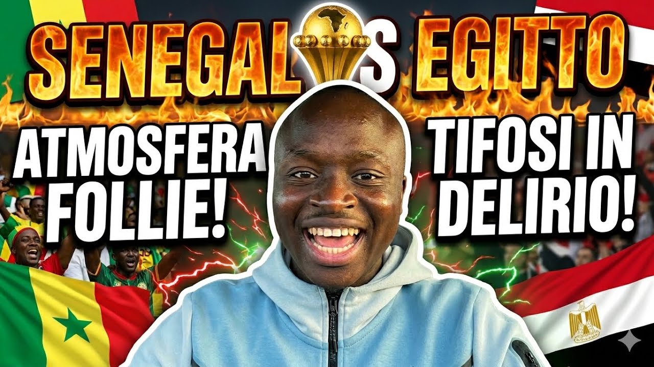 Senegal vs Egitto: Atmosfera Pazzesca! 🔥 Semifinale AFCON  – Tifosi in Delirio!