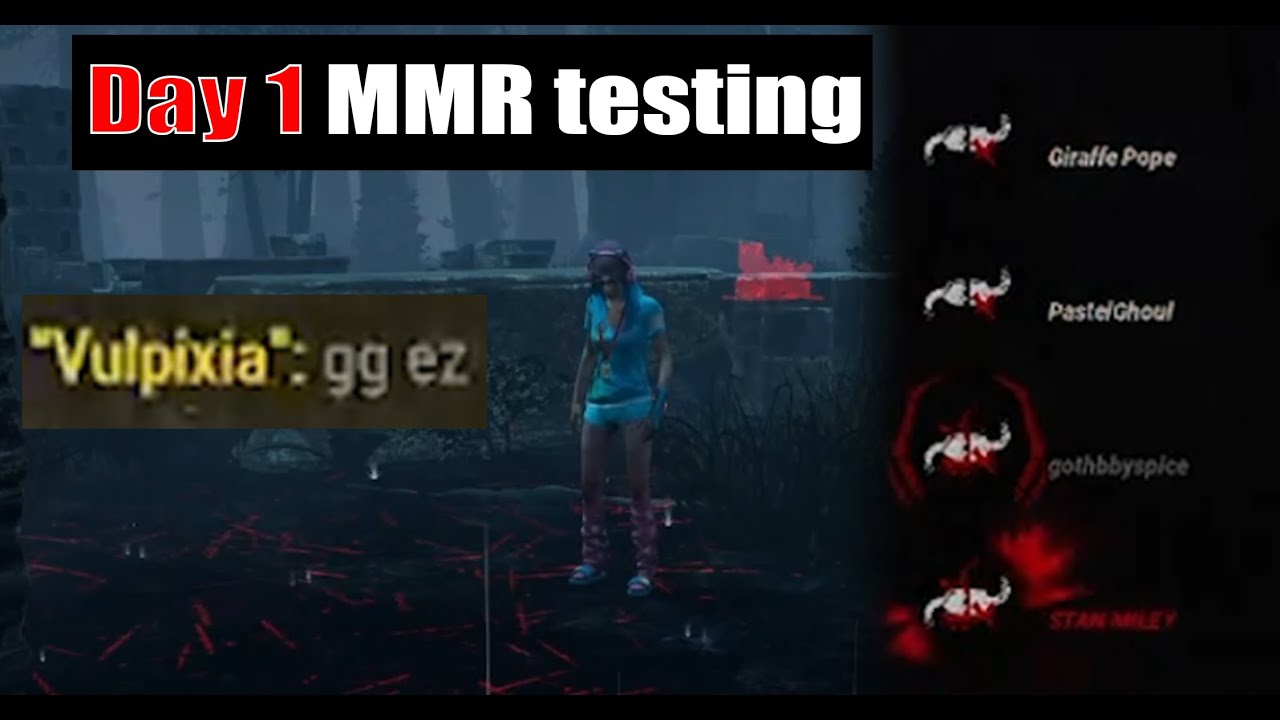 everyone dc'ed my nurse except a team i *accidentally* rematched / dead by daylight mmr day 1