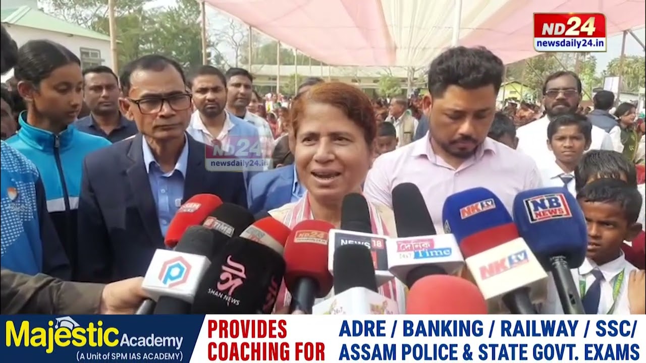 ছাত্ৰ-ছাত্ৰীৰ সৈতে মত-বিনিময় অনুষ্ঠানত মন্ত্ৰী অজন্তা নেওগলৈ এই প্ৰশ্ন এগৰাকী ছাত্ৰীৰ