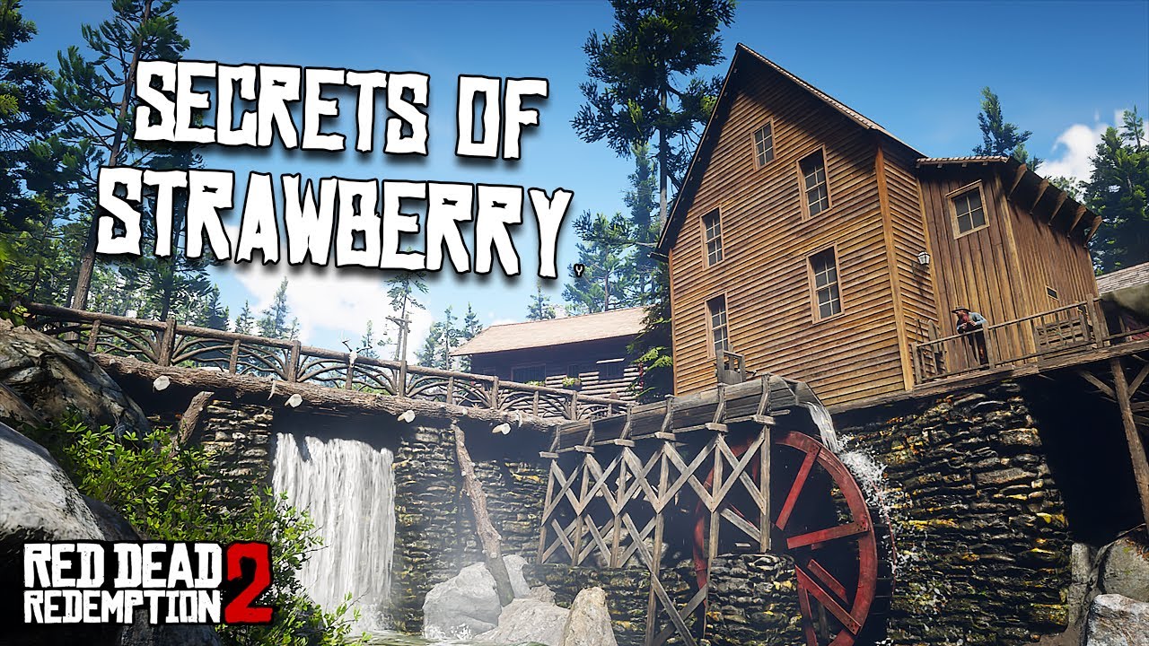12 скрытых секретов в клубнике | Red Dead Redemption 2
