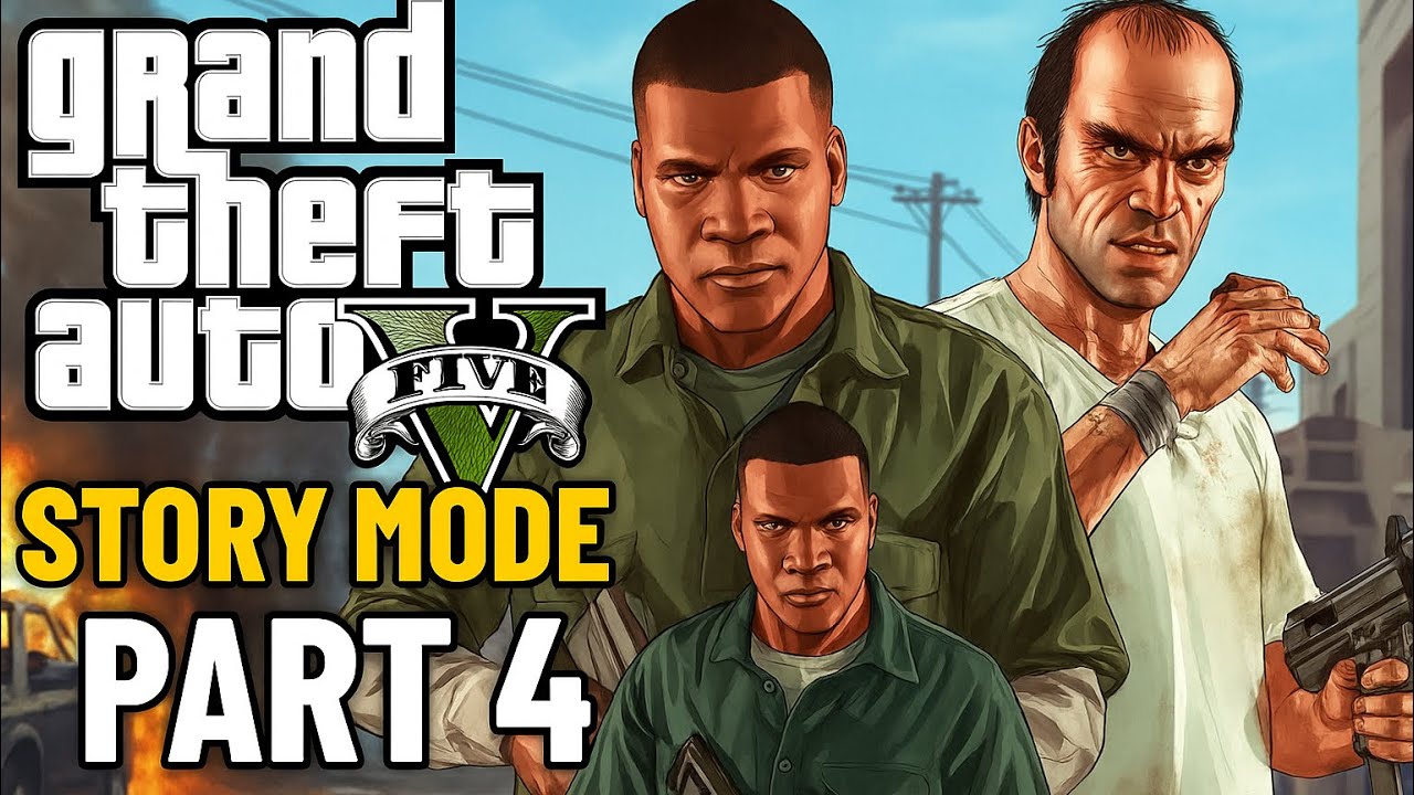 GTA 5 Story Mode Part 4 – The Crew Comes Together
