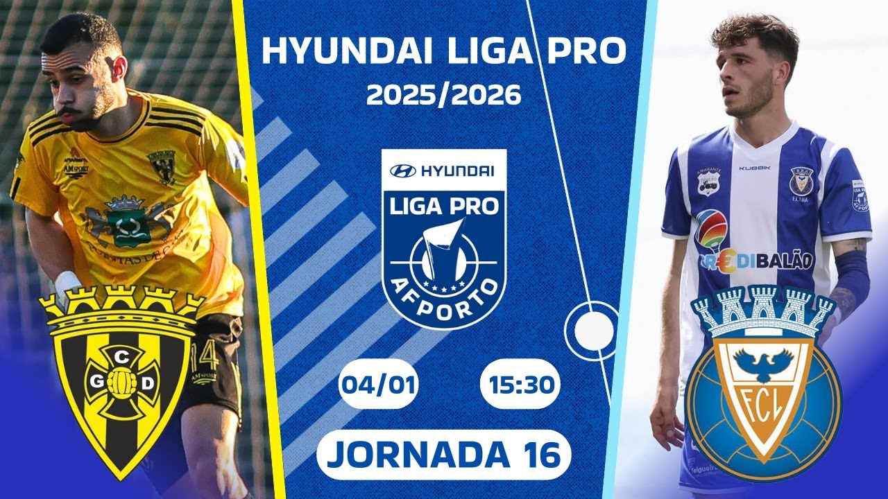 🔵 AO VIVO | GCD Vila Caiz 🆚 FC Lixa | 16&ordf; Jornada HYUNDAI LIGA PRO ⚽️