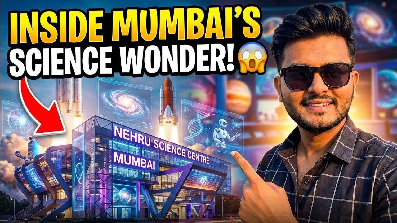 Nehru Science Centre Mumbai Tour 🔥 | Inside India’s Most Amazing Science Museum