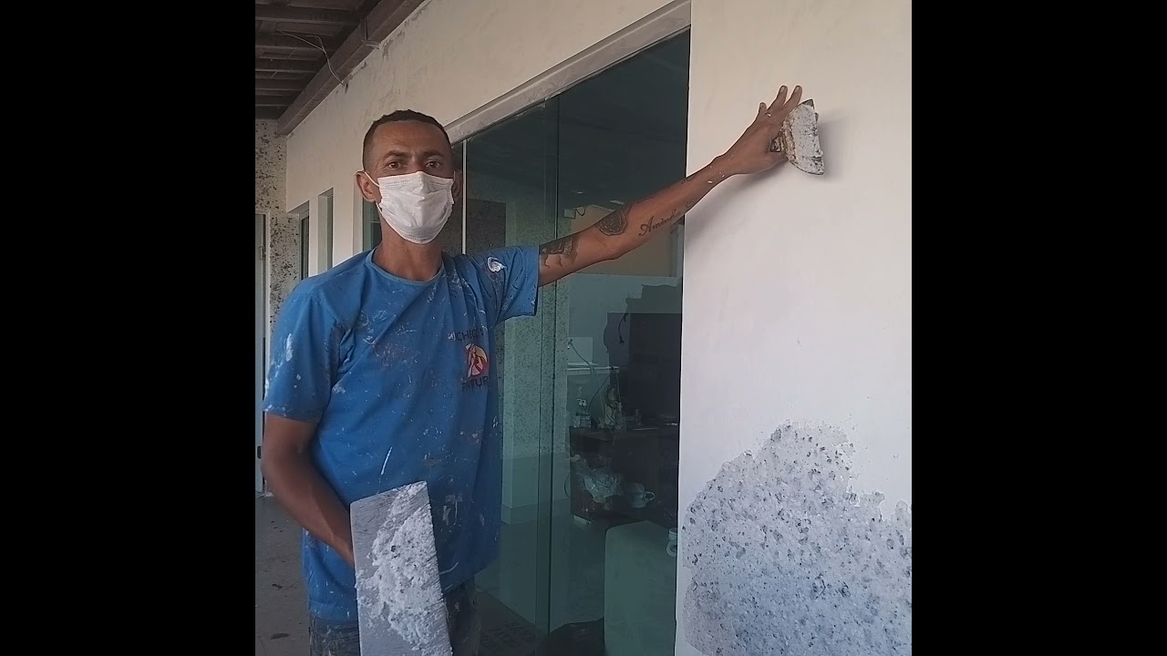 Aplicação de Granito Ecológico - EcoGranito