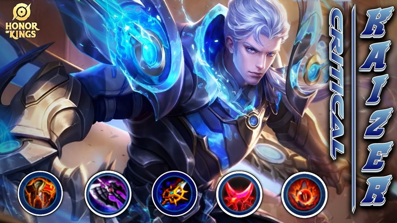 FULL CRIT & ATK SPD KAIZER?! THIS IS SOO WILD! | BUILD & ARCANA GUIDE | HONOR OF KINGS | 64