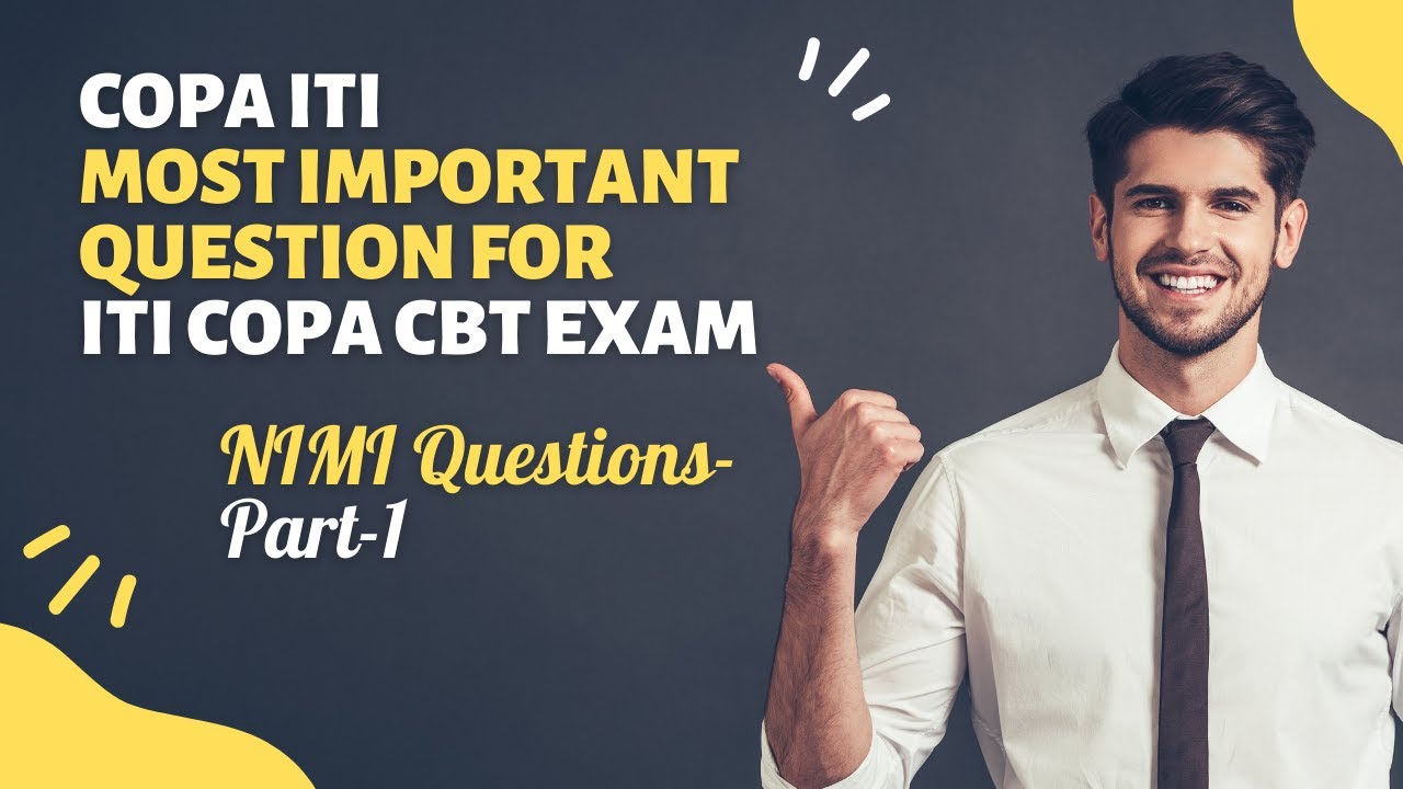 COPA ITI Most Important Question For ITI COPA CBT Exam || NIMI Questions || Part-1