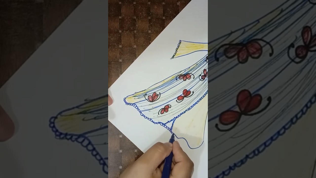 # fashion illustration #fashionwork #fashionstyle #fashionart #youtubeshorts  #shortsvideo #shorts