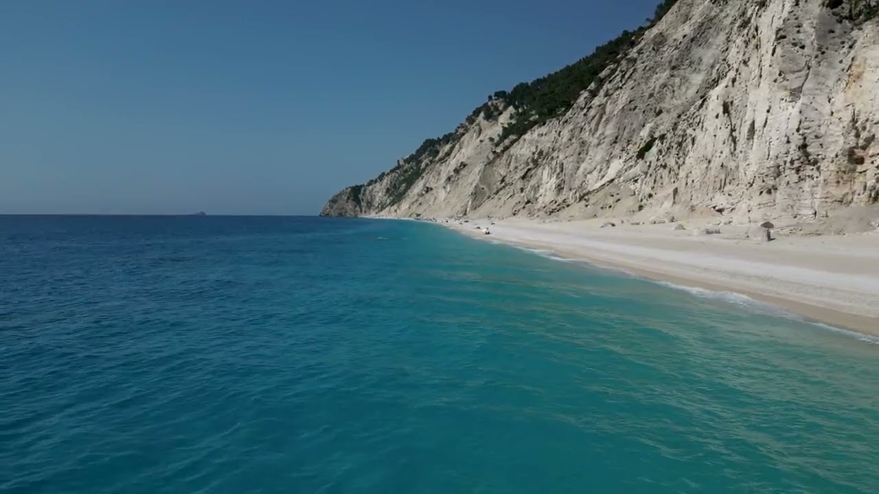 Egremni Beach - Lefkada, Greece 2022 (Παραλία Εγκρεμνοί - Λευκάδα, Ελλάδα)