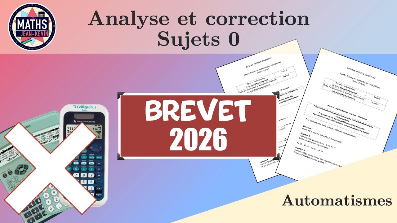 Brevet 2026 | Sujets 0