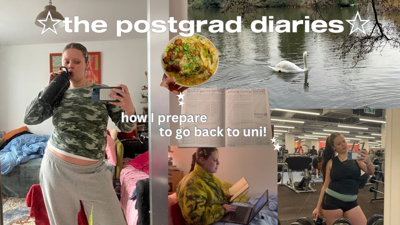 how i prepare myself for second term of my masters degree at cardiff met!