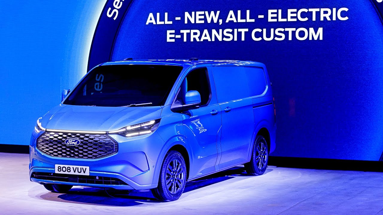 New Ford E-Transit Custom (2024) | Specifications & Range Released