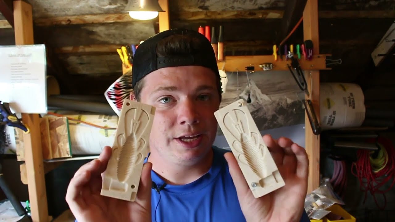 I Bought A Super Cheap Lure Mold... (Making Googan Baits)