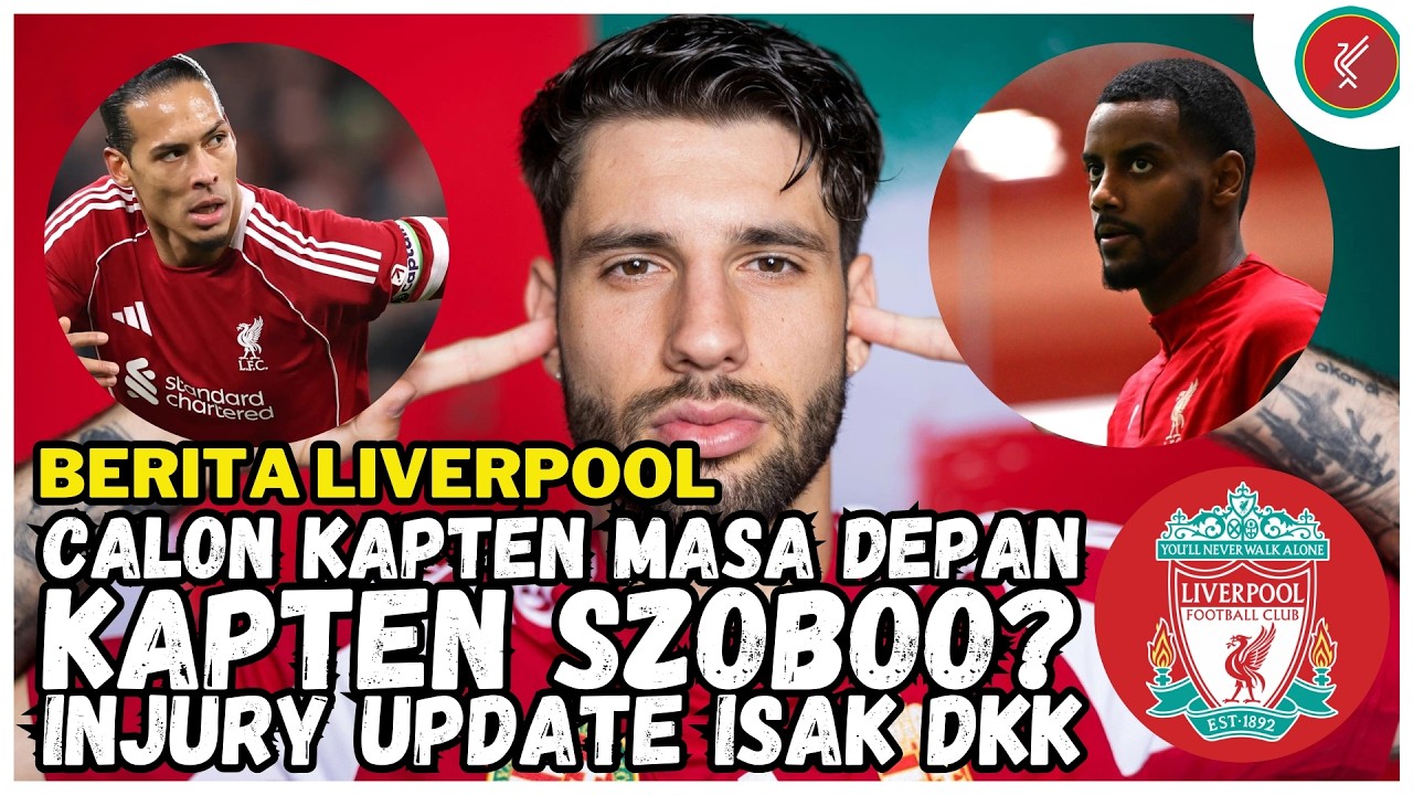 Van Dijk Sebut Szoboszlai Calon Kapten Liverpool! Update Cedera Frimpong & Endo