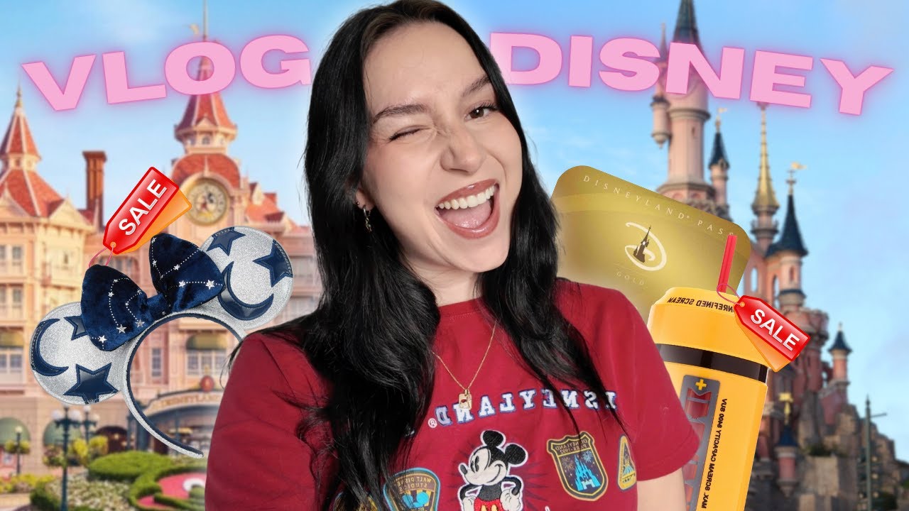 VLOG À DISNEYLAND PARIS 🏰✨ (j'ai fait les soldes)