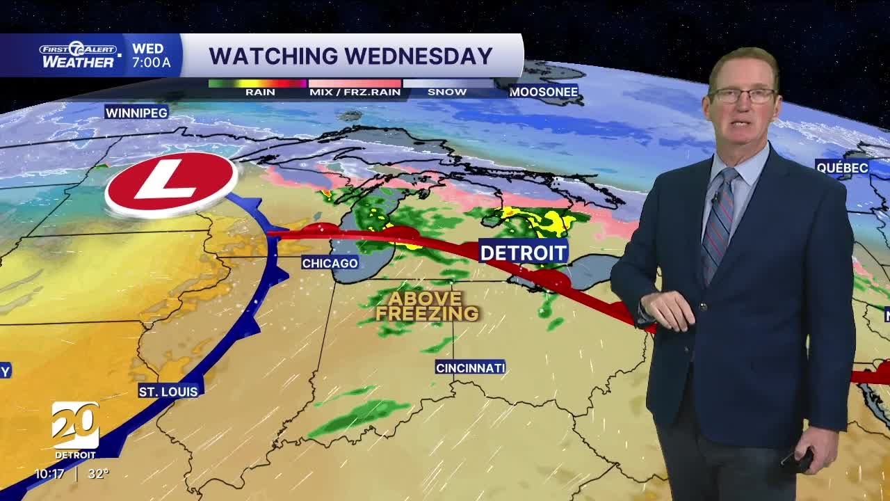Watch for slick spots in fog