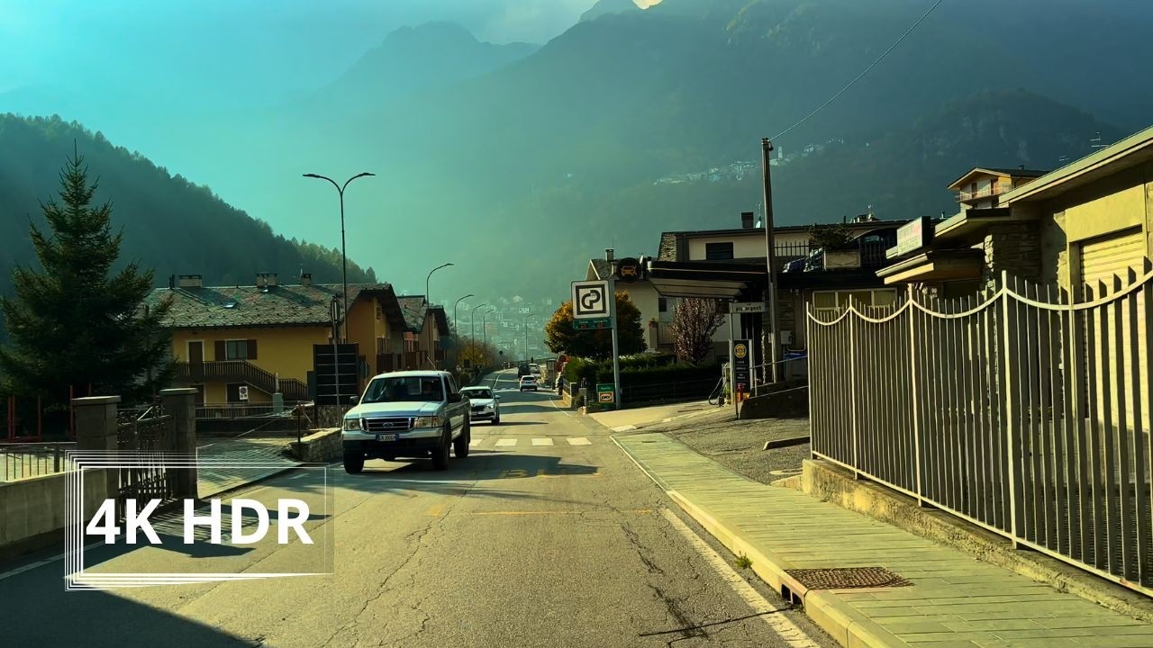 Valtellina's Most Beautiful Road: An Incredible Journey in 4K HDR | Quick Scenic Car Drive